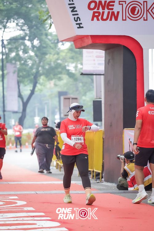 Race photo from ONE RUN 10K 2025
