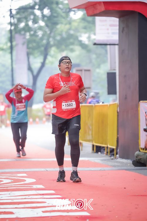 Race photo from ONE RUN 10K 2025