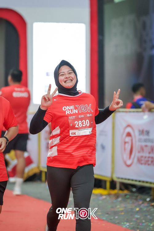 Race photo from ONE RUN 10K 2025