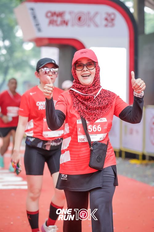 Race photo from ONE RUN 10K 2025