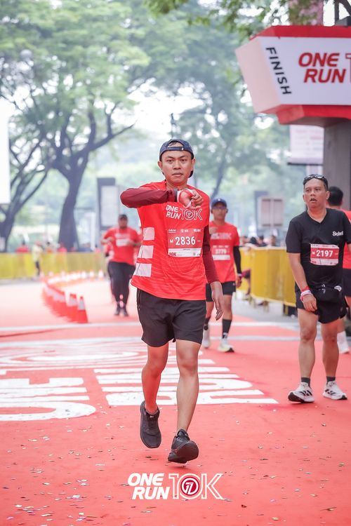 Race photo from ONE RUN 10K 2025