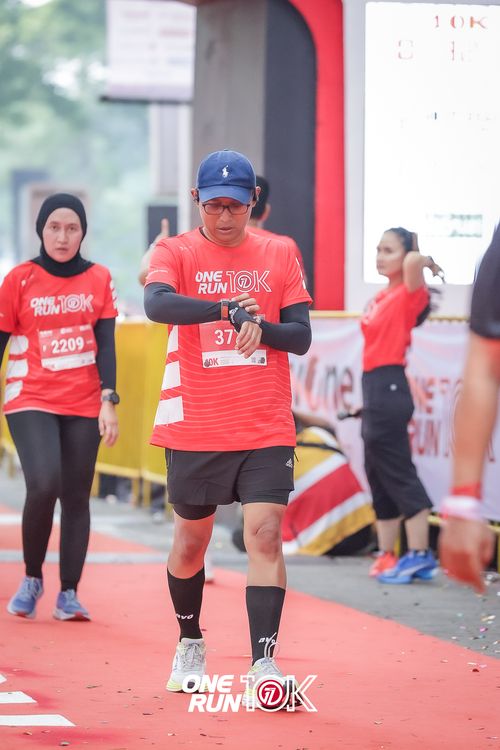 Race photo from ONE RUN 10K 2025