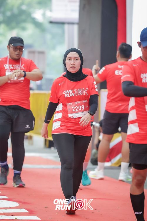Race photo from ONE RUN 10K 2025