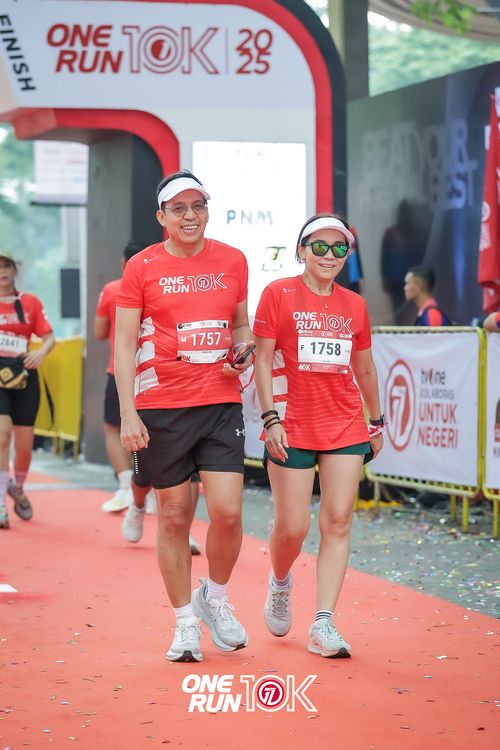 Race photo from ONE RUN 10K 2025