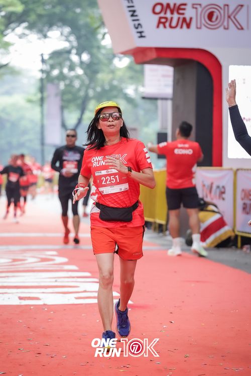 Race photo from ONE RUN 10K 2025