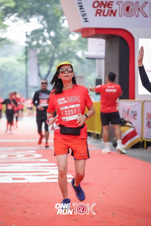 Race photo from ONE RUN 10K 2025