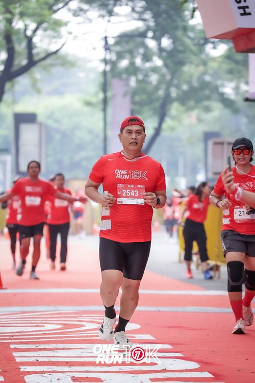 Race photo from ONE RUN 10K 2025