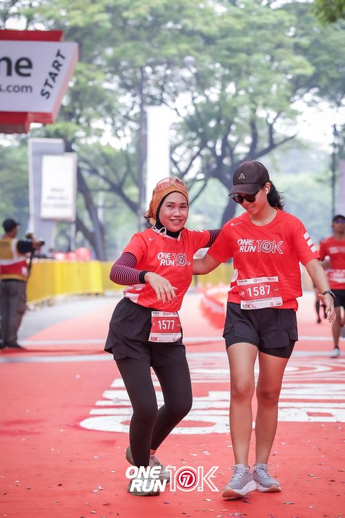 Race photo from ONE RUN 10K 2025