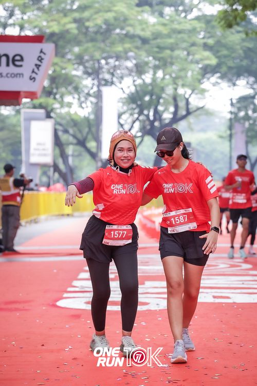 Race photo from ONE RUN 10K 2025