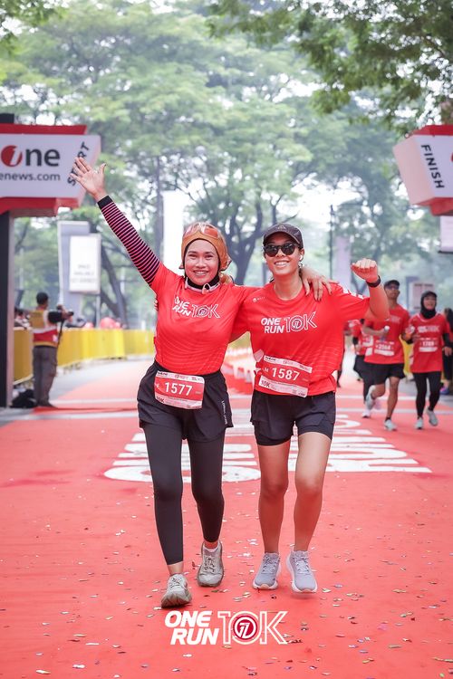 Race photo from ONE RUN 10K 2025
