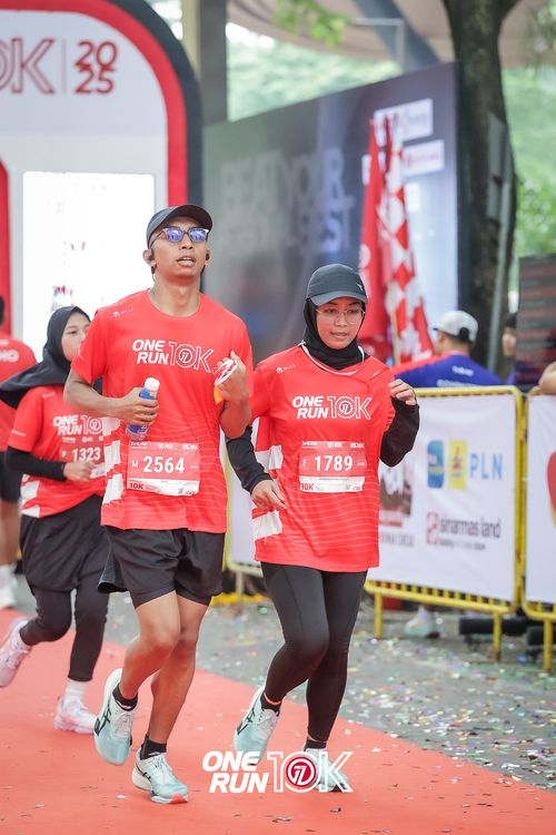 Race photo from ONE RUN 10K 2025