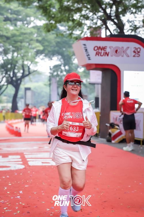 Race photo from ONE RUN 10K 2025