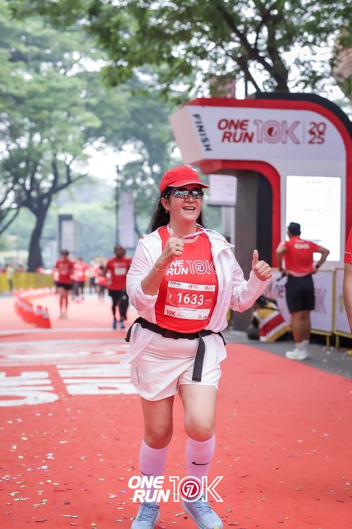 Race photo from ONE RUN 10K 2025