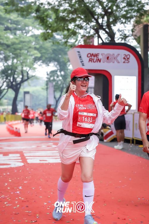 Race photo from ONE RUN 10K 2025