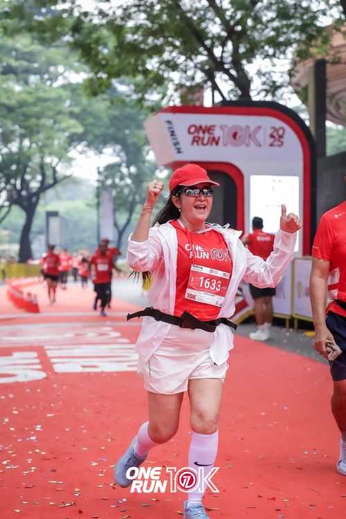 Race photo from ONE RUN 10K 2025