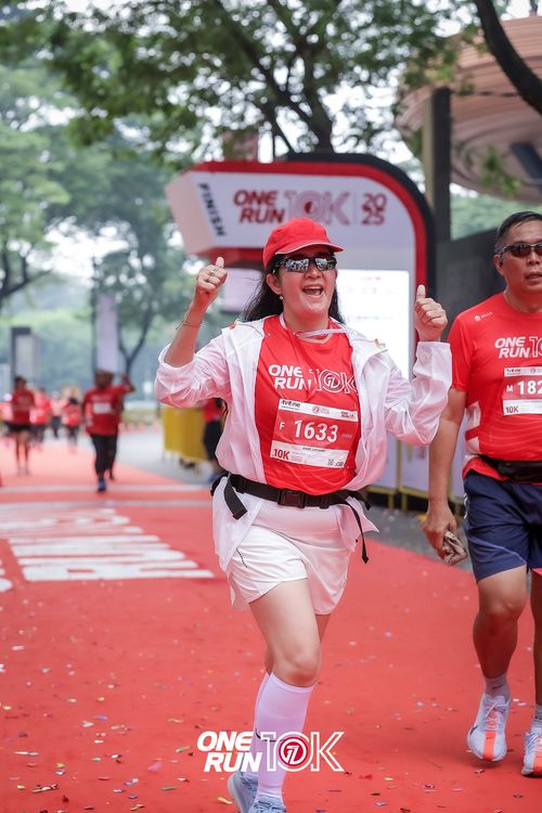 Race photo from ONE RUN 10K 2025