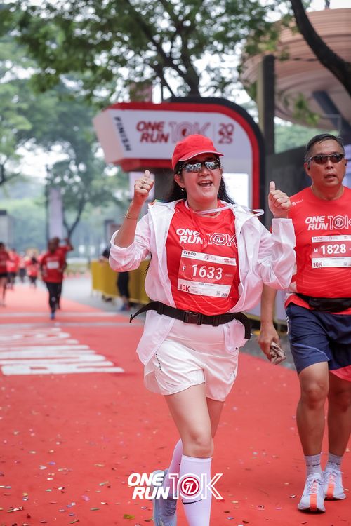 Race photo from ONE RUN 10K 2025