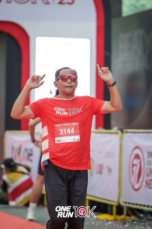 Race photo from ONE RUN 10K 2025