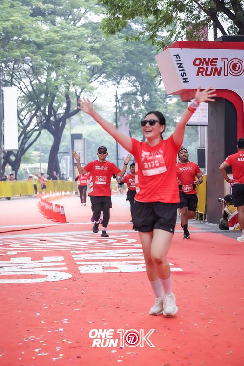 Race photo from ONE RUN 10K 2025