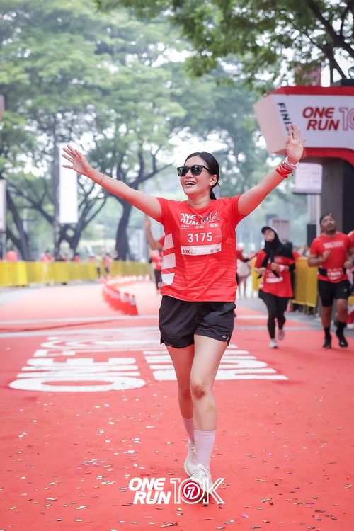 Race photo from ONE RUN 10K 2025