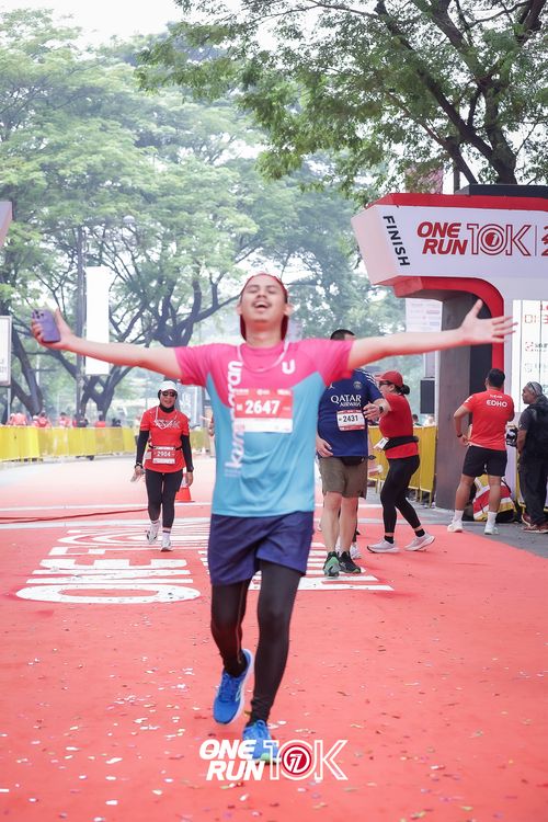 Race photo from ONE RUN 10K 2025