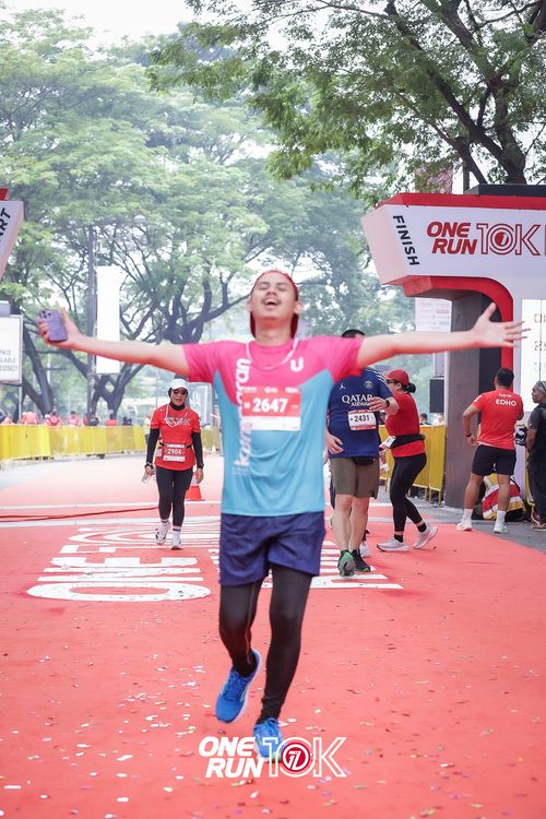Race photo from ONE RUN 10K 2025