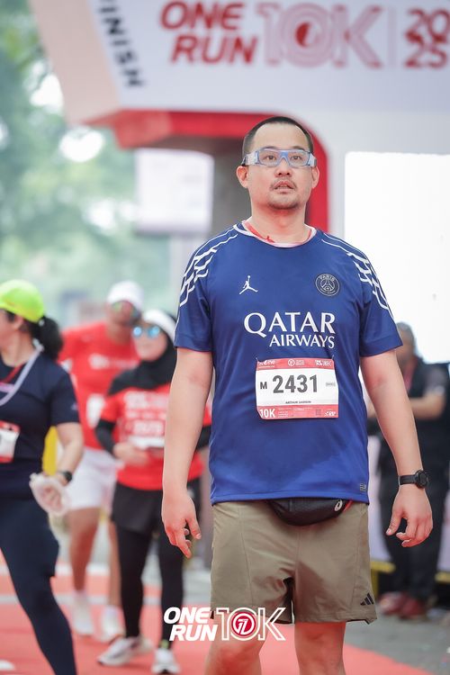 Race photo from ONE RUN 10K 2025