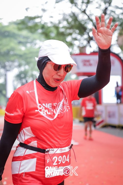 Race photo from ONE RUN 10K 2025