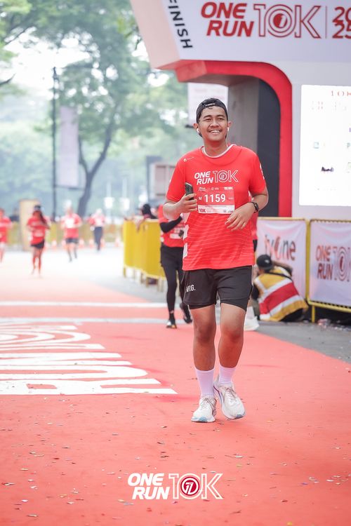 Race photo from ONE RUN 10K 2025