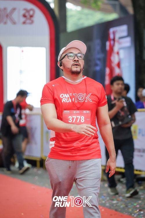 Race photo from ONE RUN 10K 2025