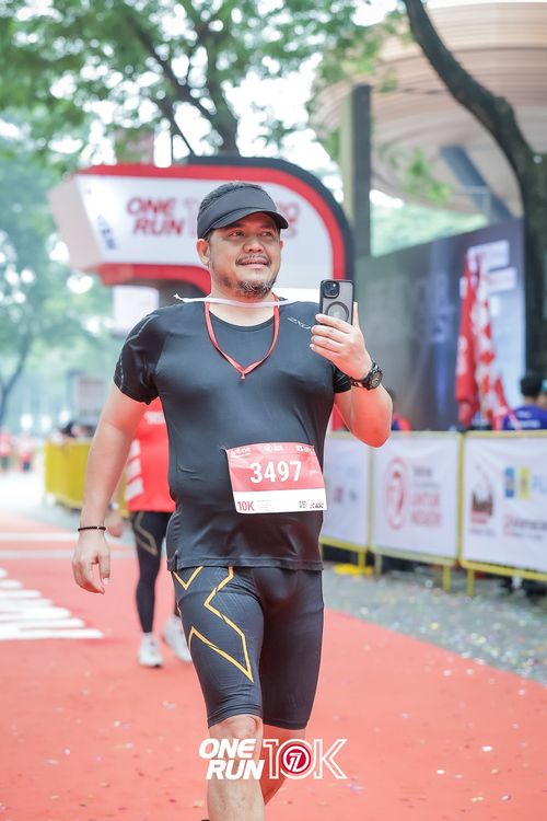 Race photo from ONE RUN 10K 2025