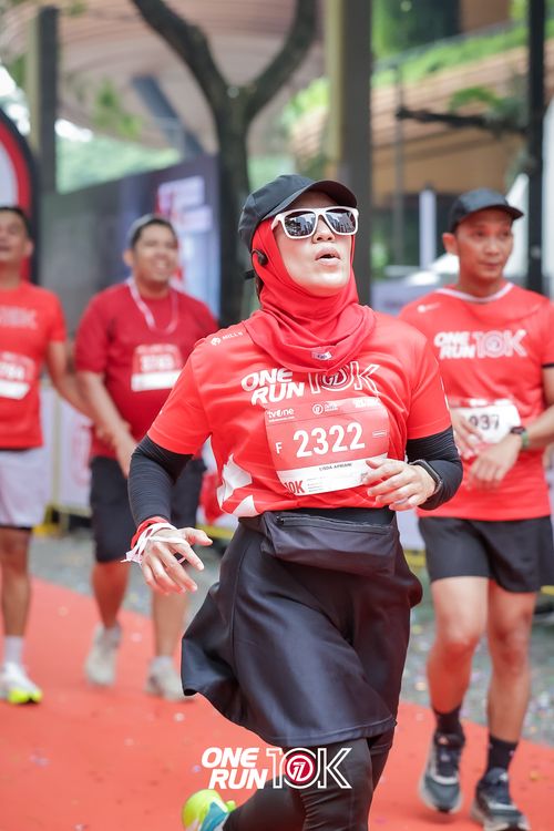 Race photo from ONE RUN 10K 2025