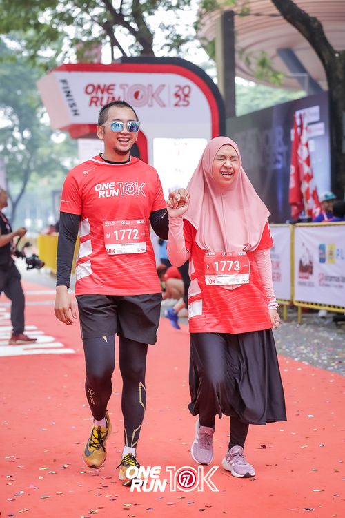 Race photo from ONE RUN 10K 2025