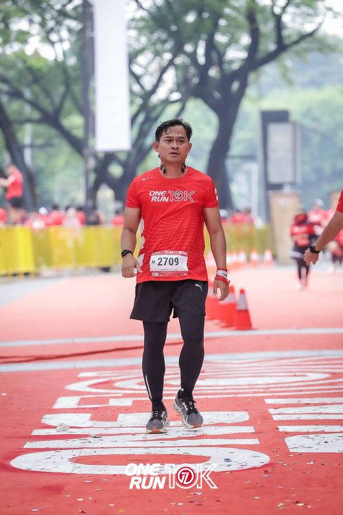 Race photo from ONE RUN 10K 2025