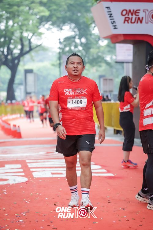 Race photo from ONE RUN 10K 2025