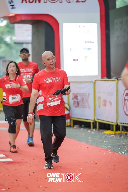 Race photo from ONE RUN 10K 2025