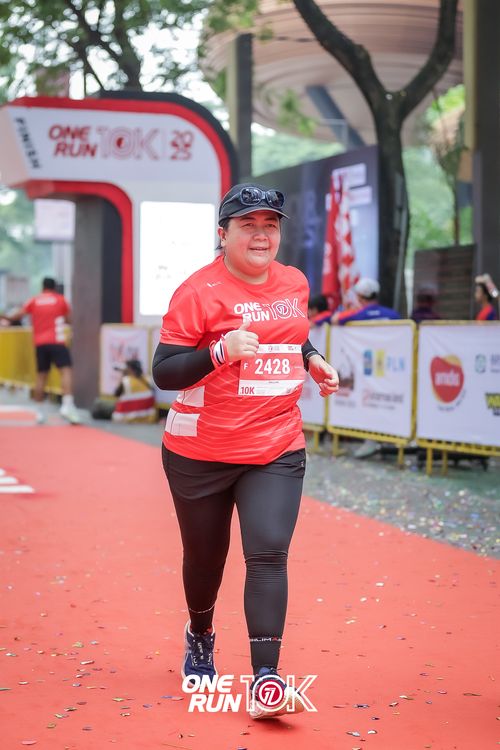 Race photo from ONE RUN 10K 2025