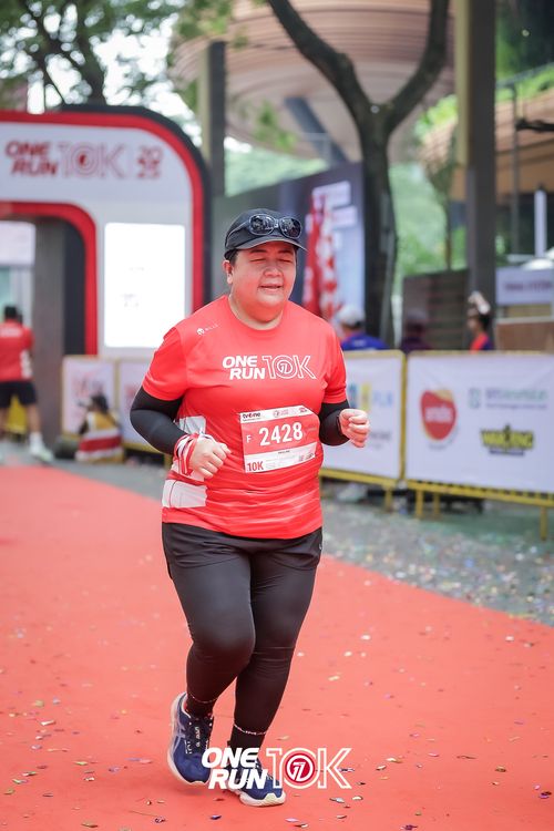 Race photo from ONE RUN 10K 2025