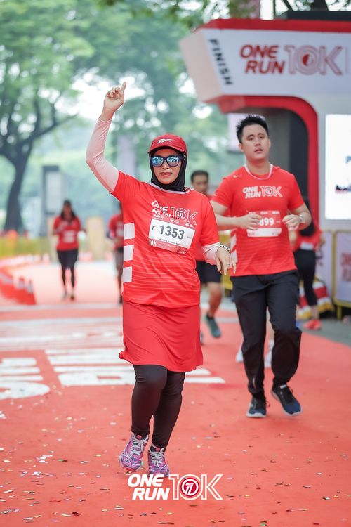 Race photo from ONE RUN 10K 2025