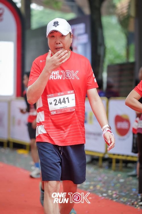 Race photo from ONE RUN 10K 2025