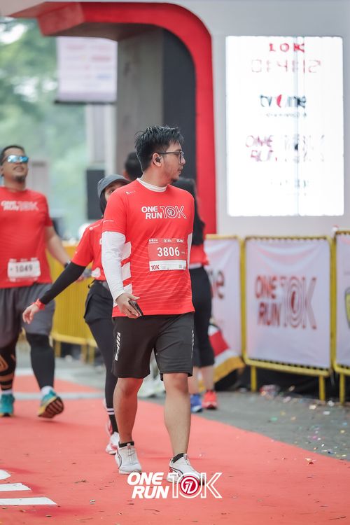 Race photo from ONE RUN 10K 2025