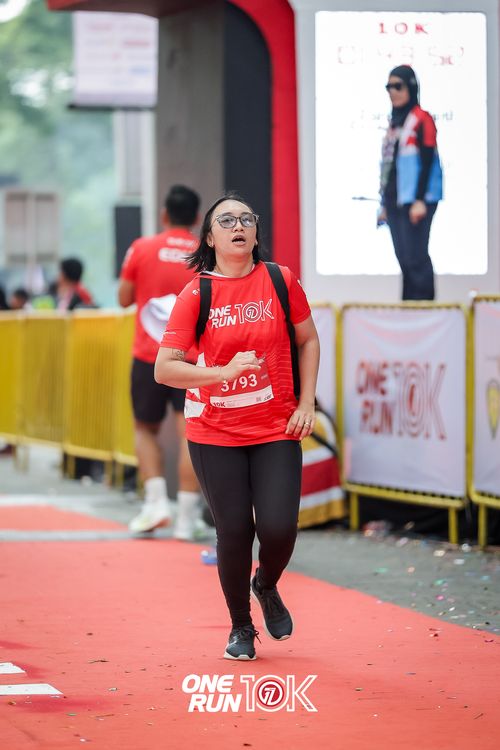 Race photo from ONE RUN 10K 2025