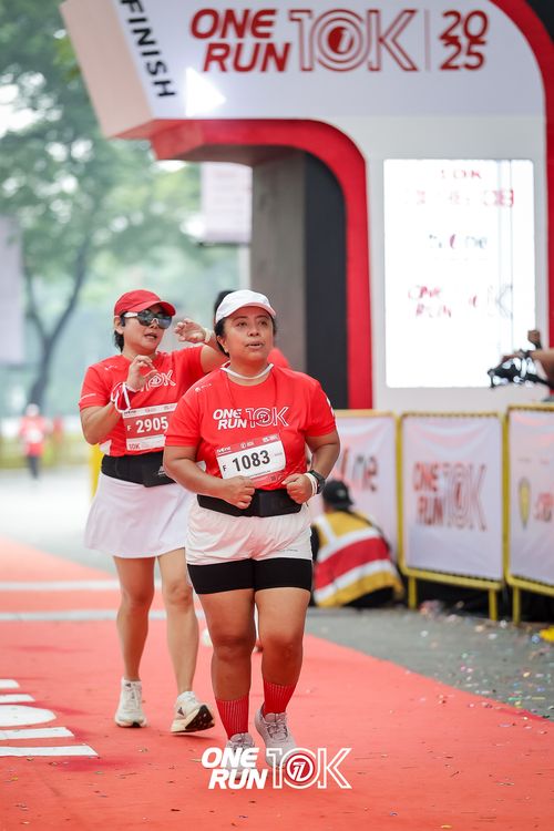 Race photo from ONE RUN 10K 2025