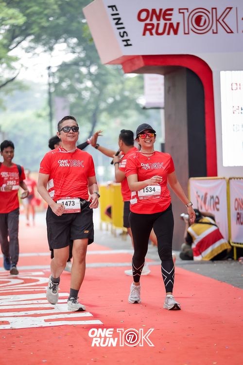 Race photo from ONE RUN 10K 2025