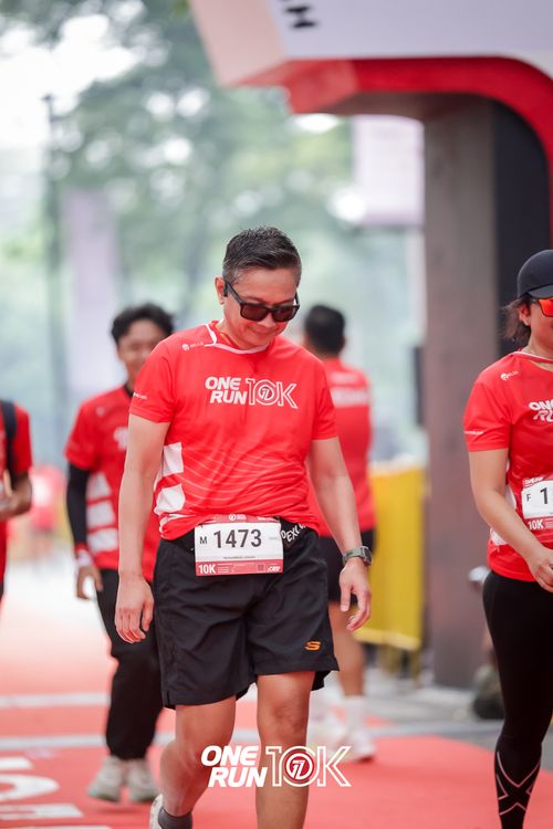 Race photo from ONE RUN 10K 2025