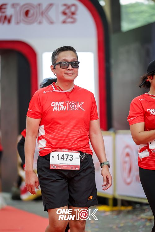 Race photo from ONE RUN 10K 2025