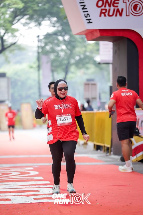 Race photo from ONE RUN 10K 2025