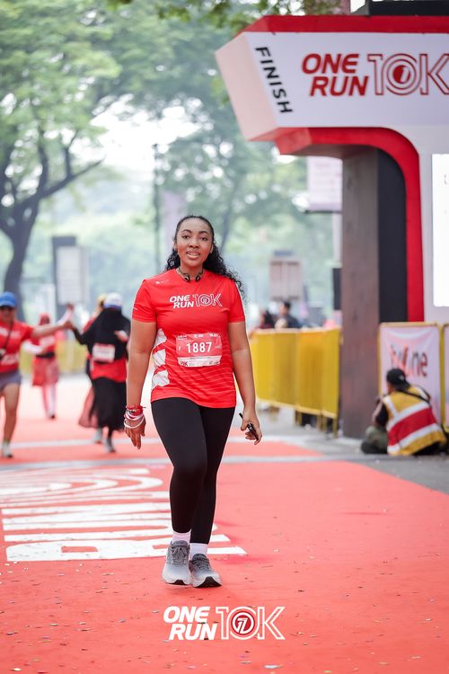 Race photo from ONE RUN 10K 2025
