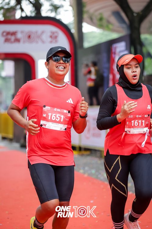 Race photo from ONE RUN 10K 2025