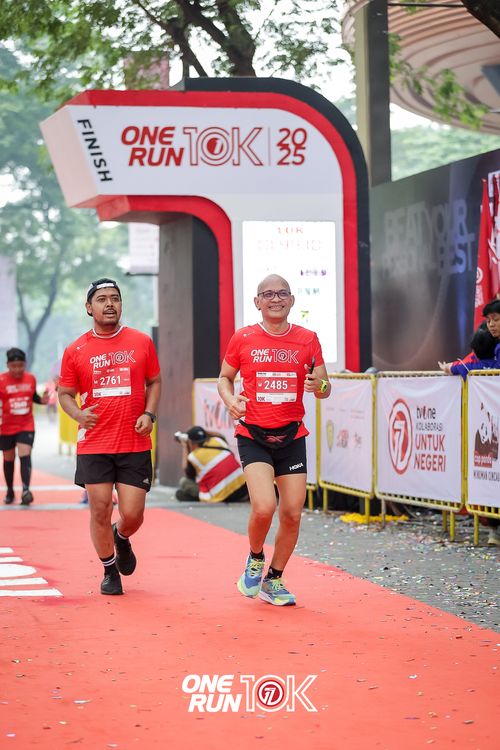 Race photo from ONE RUN 10K 2025